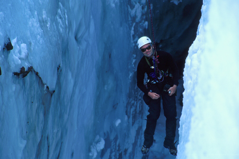 Me In A Crevasse